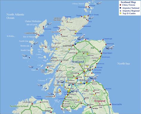 list of towns in scotland.